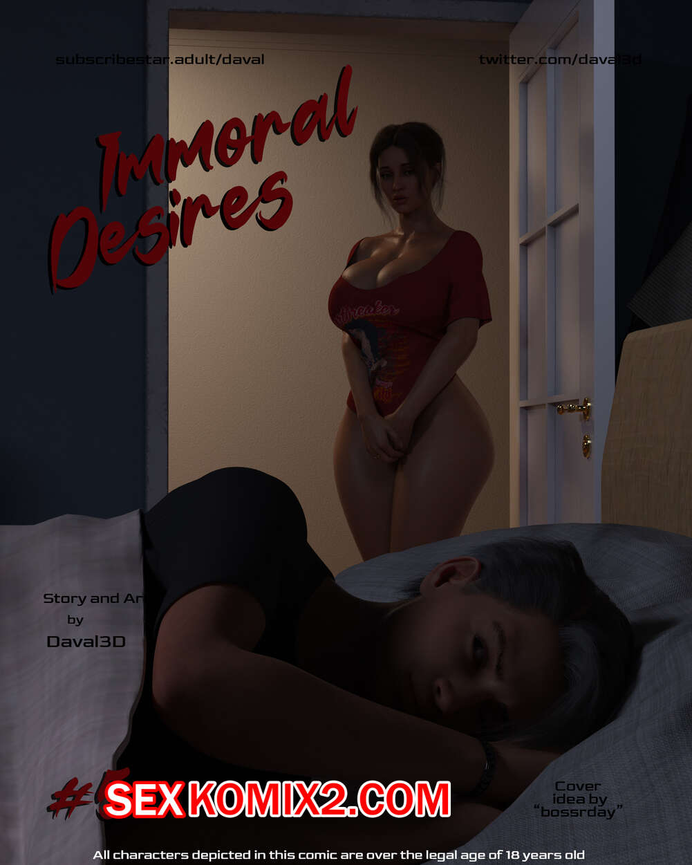 🍓 Порно комикс Непристойные желания мамаш. Часть 5. Immoral Desires.  Daval3D. эро комикс Daval3D. Даже компьютерные 🍓 | Порно комиксы |  bonsporn.com