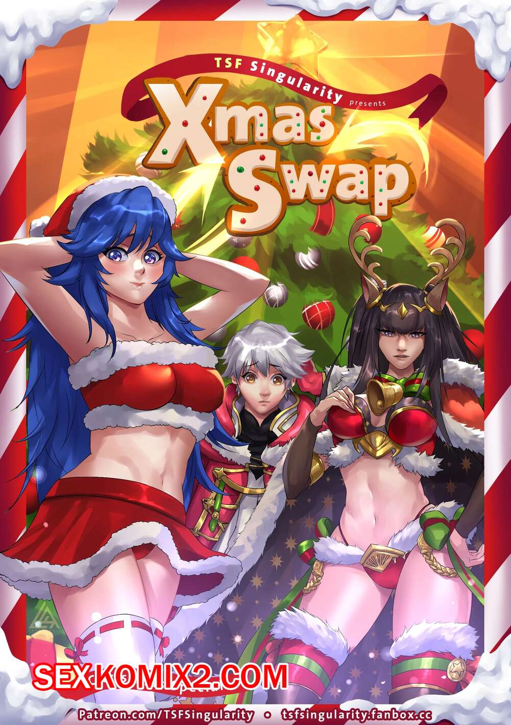 🍓 Порно комикс Рождественский обмен. XMas Swap. Fire Emblem.  TSFSingularity эро комикс парнем, который ей 🍓 | Порно комиксы |  bonsporn.com