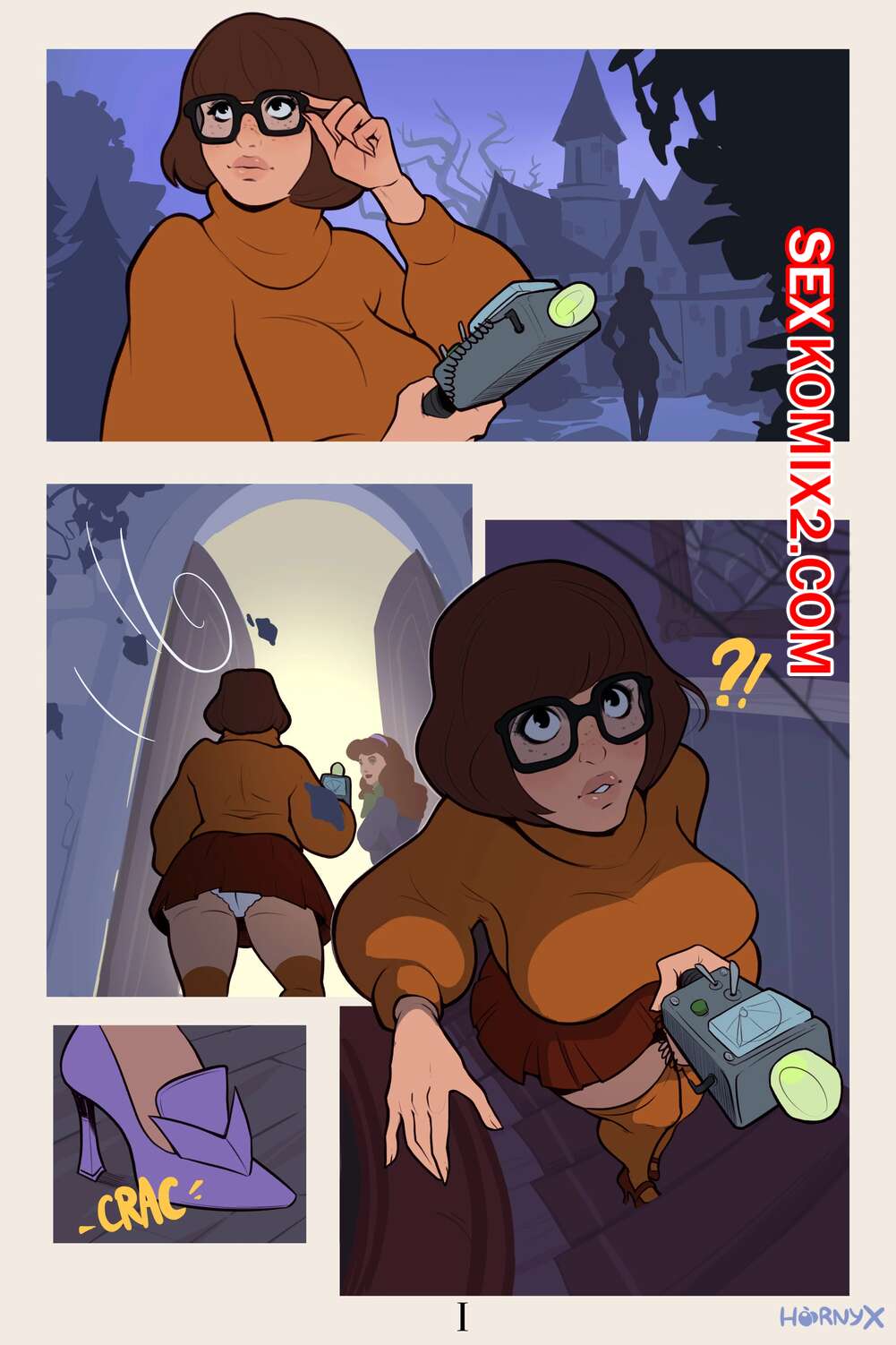 🍓 Порно комикс Scooby Doo. Жуткая ночь Велмы и Дафны. Velma and Daphnes  spooky night. Hornyx эро комикс в темный дом. 🍓 | Порно комиксы |  bonsporn.com