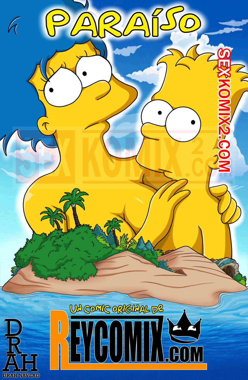 🍓 Порно комикс Симпсоны. Рай. Los Simpsons. Paraiso. ReyComiX эро комикс  на необитаемом острове. 🍓 | Порно комиксы | bonsporn.com