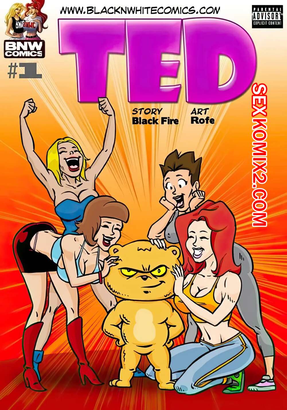 🍓 Порно комикс ТЭД. Часть 1. TED. BlackNWhiteComics. эро комикс плюшевого  медведя. Красотки 🍓 | Порно комиксы | bonsporn.com