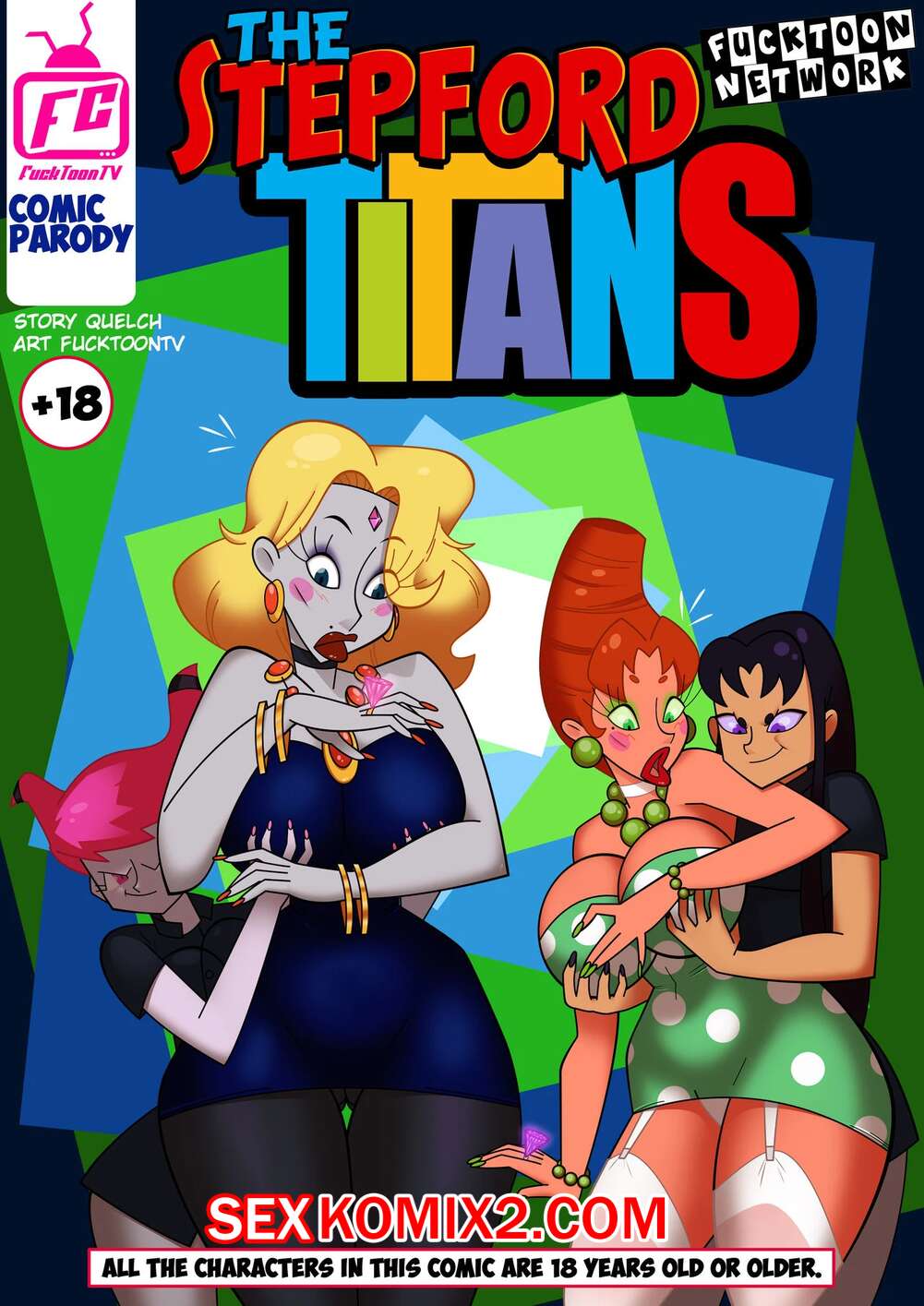 🍓 Порно комикс Титаны. Степфордские Титаны. The Stepford Titans. Teen  Titans. FucktoonTV эро комикс но там их 🍓 | Порно комиксы | bonsporn.com